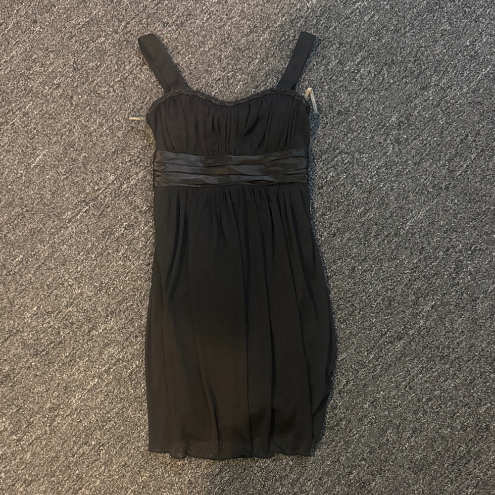 City Triangles Black Mini Dress